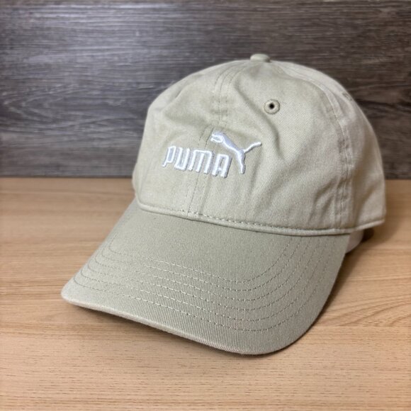 Puma Hat Cap Strap Back Brown Tan Outdoors Adjustable - Picture 3 of 10